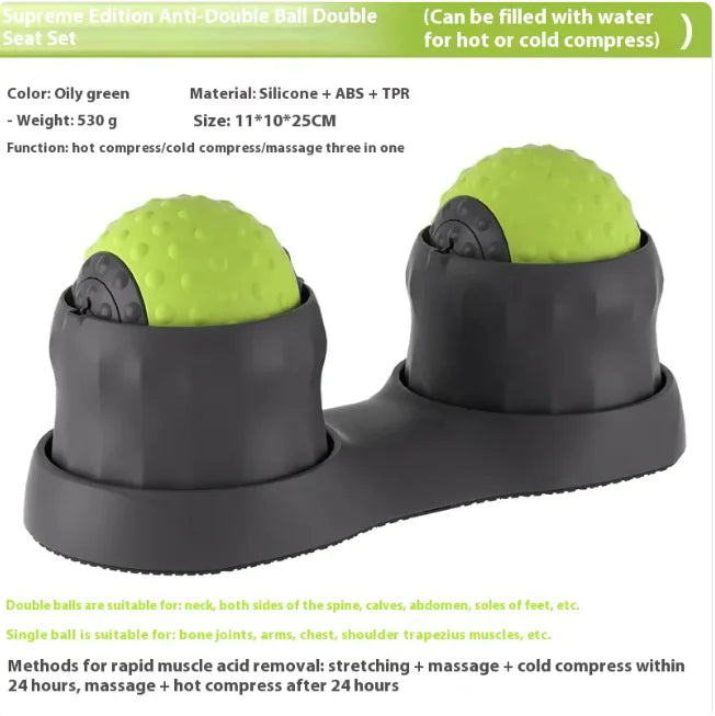 TheraSphere Hot & Cold Massage Ball – Muscle Relief for Feet, Back, and Fitness Recovery WEM Support (www.WEM.support)