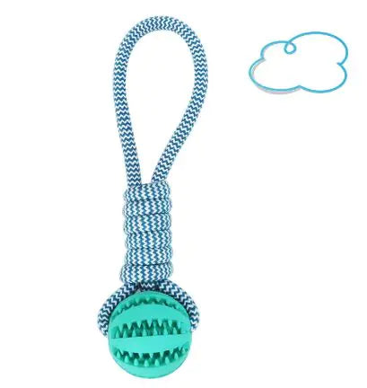 Pet Ball Toy with Rope Rubber