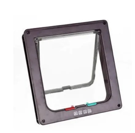 Lockable Pet Door Security ABS Plastic WEM Support (www.WEM.support)