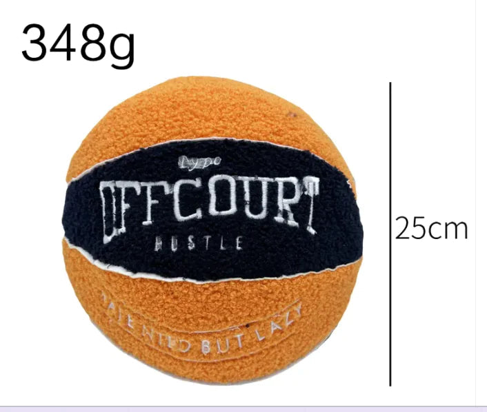 Basketball Pillow Plush Doll WEM Support (www.WEM.support)