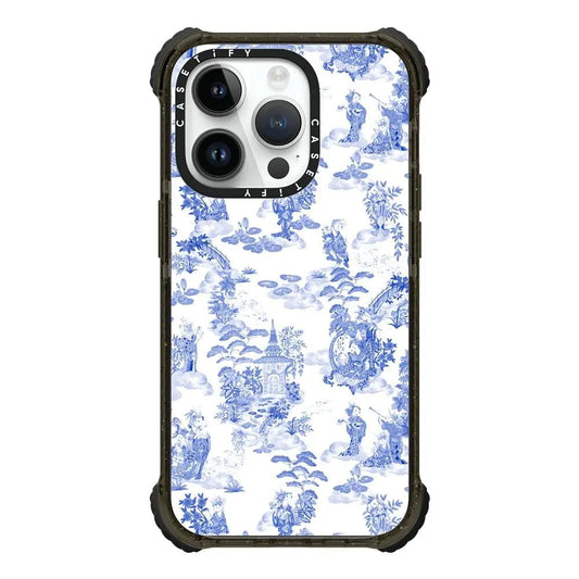 CASETiFY Ultra Impact iPhone 14 Pro Case [5X Military Grade Drop Tested / 11.5ft Drop Protection] - SARILMAK Patchwork - Glossy Black HejK.com