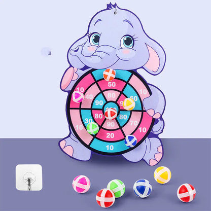 Spot Wholesale Children's Sticky Ball Dart Board Cartoon Fun Dart Board Plus Velvet A Variety Of Creative Cartoon WEM Support (www.WEM.support)