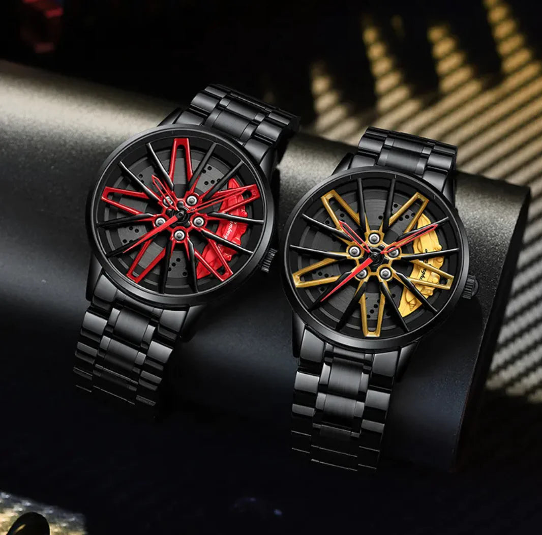 3D Hollow Kini Car Quartz Watch WEM Support (www.WEM.support)