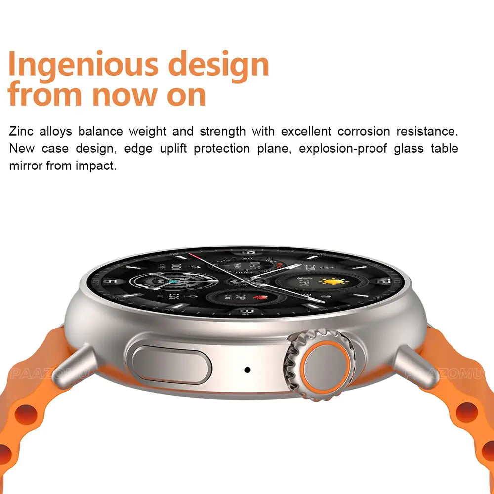 AMOLED 1.6 Inch Smart Watch WEM Support (www.WEM.support)