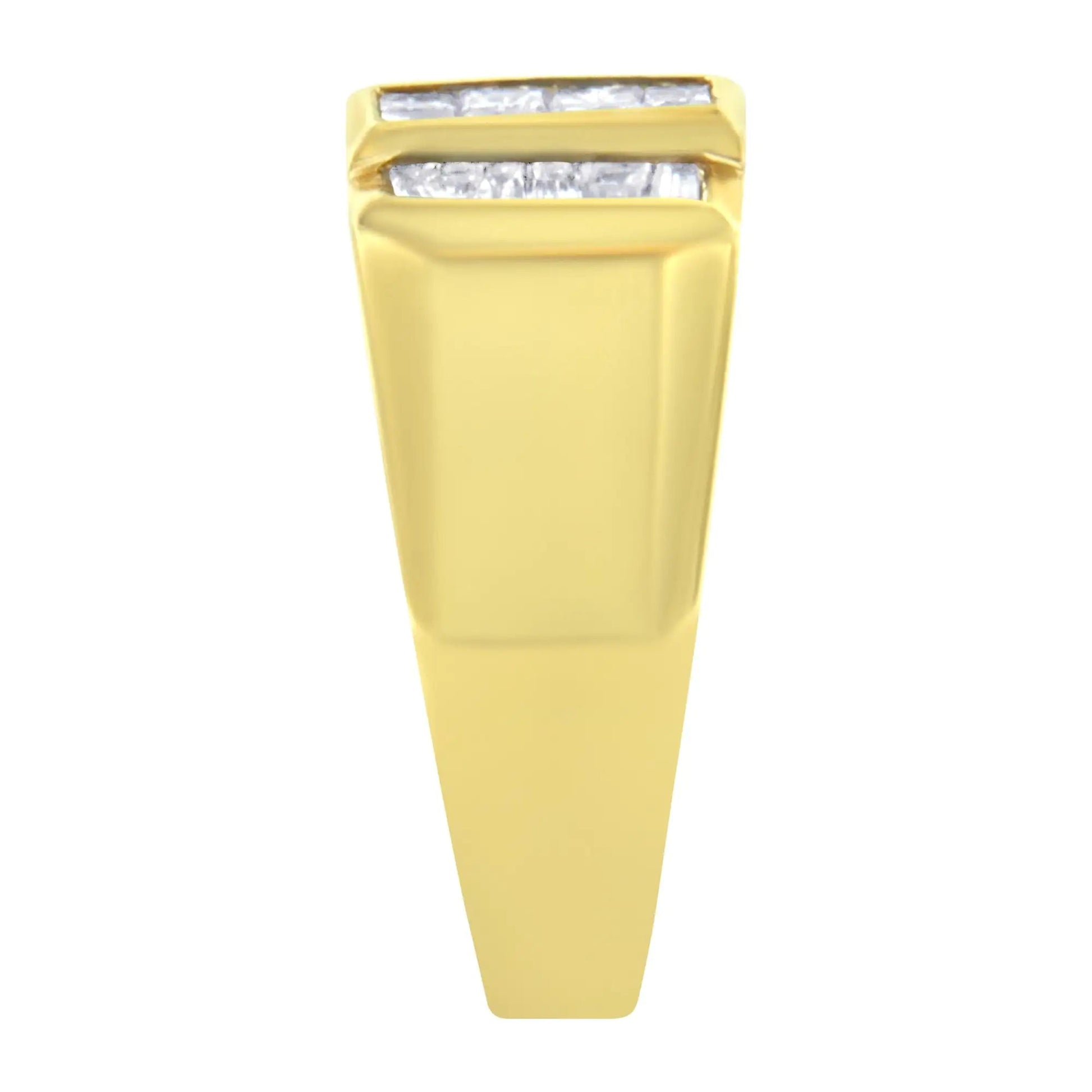 14KT Yellow Gold Diamond Ring (1 5/8 cttw, H-I Color, I1-I2 Clarity) WEM Support (www.WEM.support)