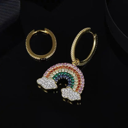 Rainbow Earrings WEM Support (www.WEM.support)