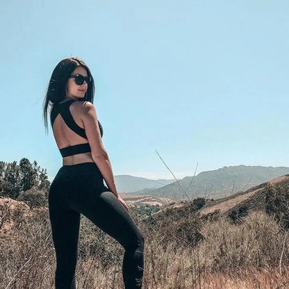 Verführerisches V Fitness 2-teiliges Set WEM Support (www.WEM.support)