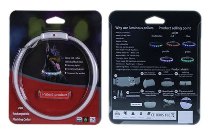 Glowing Equine LED Pet Collar HejK.com Marketplace LLC