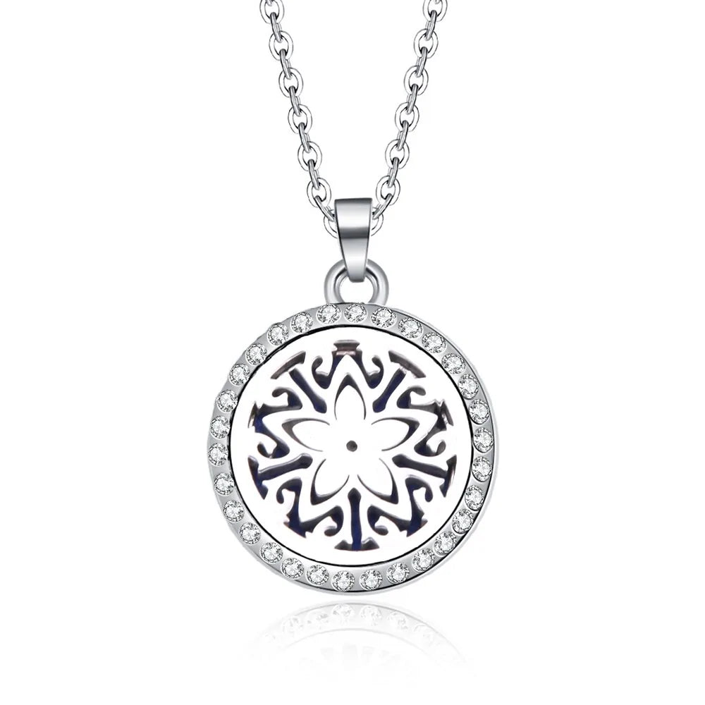 10 Styles Aroma Oil Diffuser Perfume Necklace WEM Support (www.WEM.support)