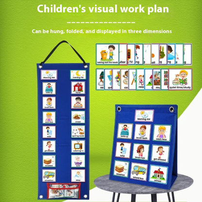 Children's Visual Schedule Chart