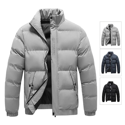 Men's Winter Puffer Jacket WEM Support (www.WEM.support)