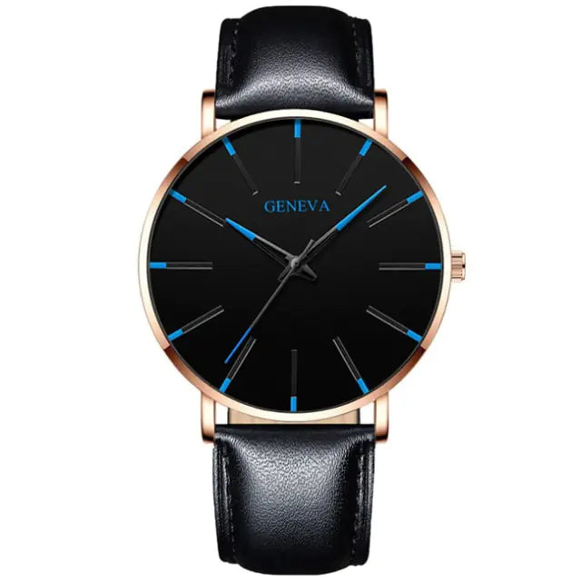 Minimalist Men's Fashion Ultra Thin Watch WEM Support (www.WEM.support)