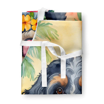 Bernedoodle Luau Apron WEM Support (www.WEM.support)