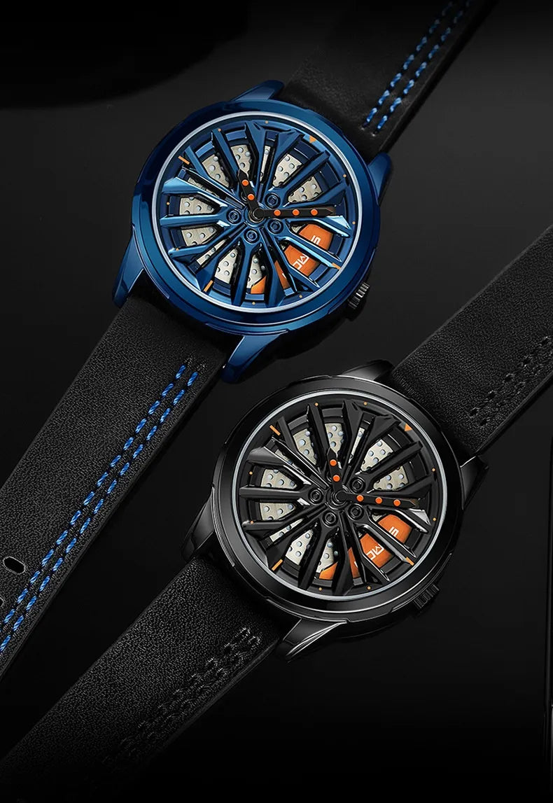 Men's Wheel Series Lucky Fashion Watch HejK.com