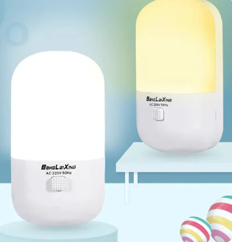 Plug-in Dimming Two-color Night Light WEM Support (www.WEM.support)