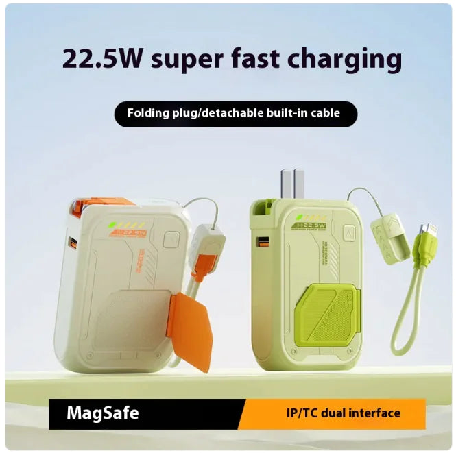 5-in-1 Wireless Power Bank WEM Support (www.WEM.support)