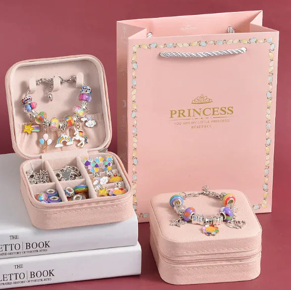 Children's Educational Handmade Diy Beaded Bracelet Suit WEM Support (www.WEM.support)