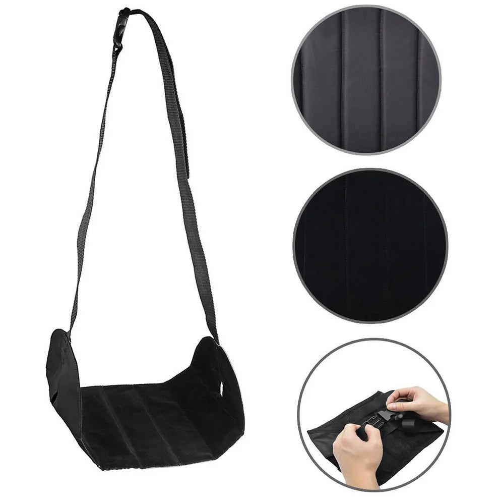 Tragbares Fußstützen-Reisekissen für die Beine WEM Support (www.WEM.support)