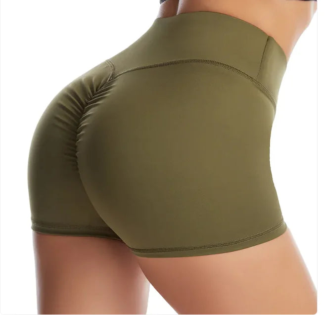 Women's Fashionable Casual Breathable Sports Hip Raise Slim Fit Shorts