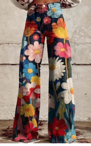 Aurelia Retro Flared Pants para Mujer HejK.com Marketplace LLC