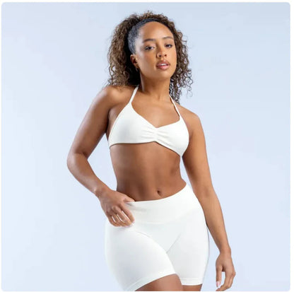 Women's Halter Back Sports Bra HejK.com