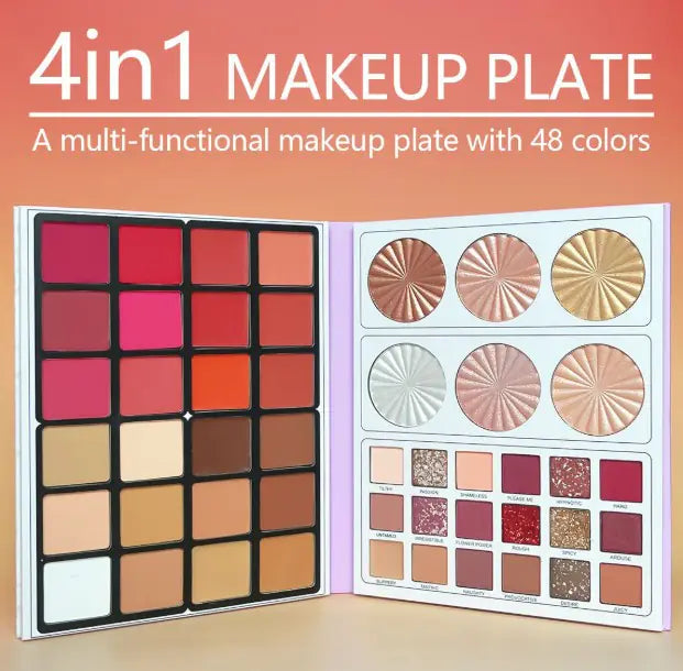 4in1 Multifunctional Makeup Palette WEM Support (www.WEM.support)