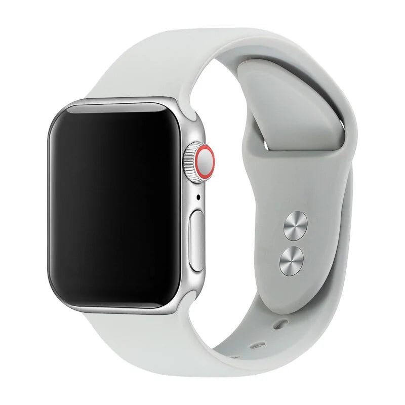 Silicone Bracelet For Apple Watch WEM Support (www.WEM.support)