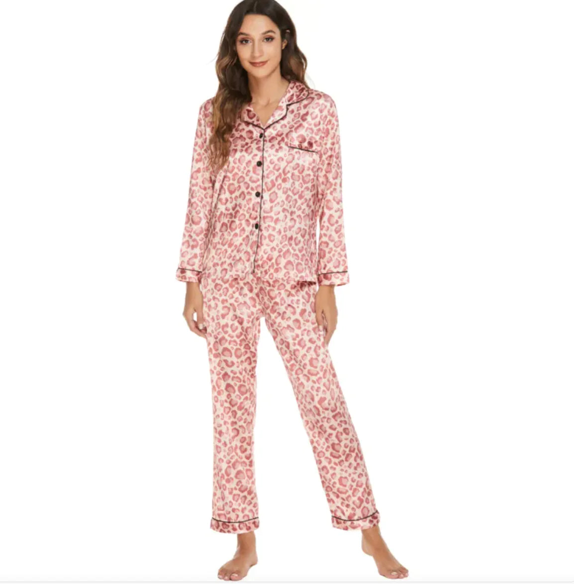 Women's European & American Style Pajama Set WEM Support (www.WEM.support)