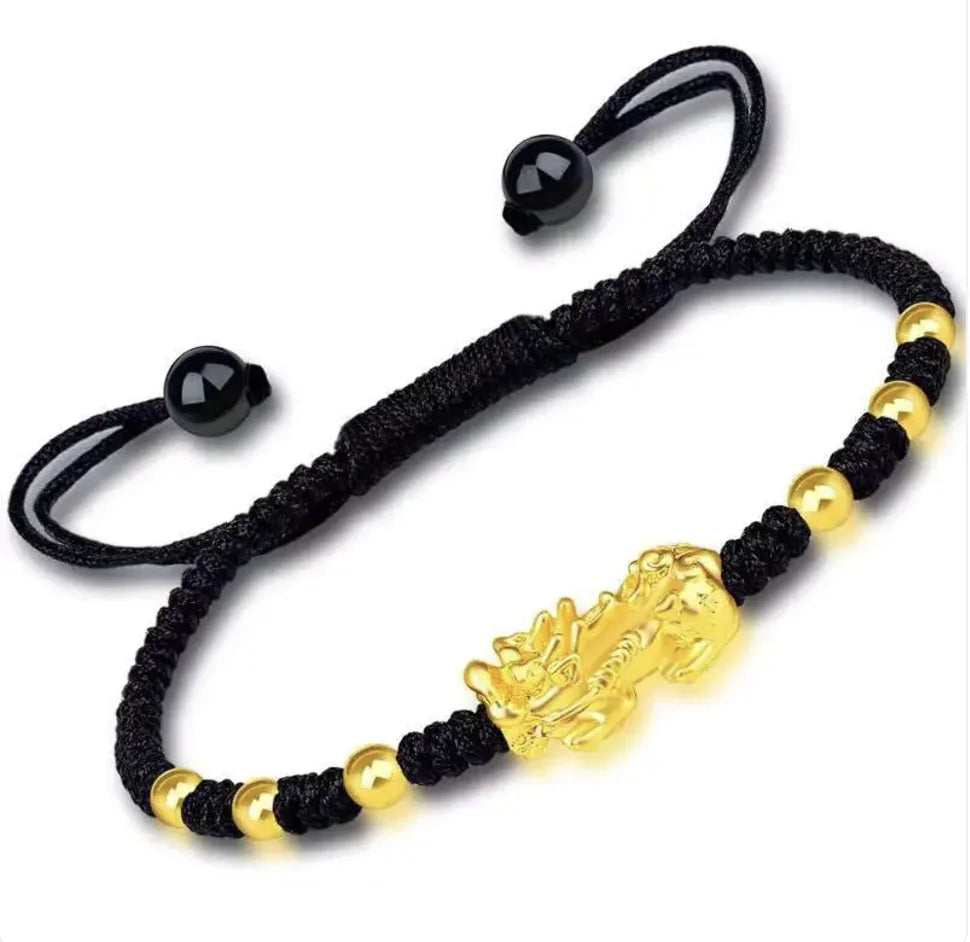 Vietnam Sand Gold Obsidian Bracelet for Men and Women WEM Support (www.WEM.support)