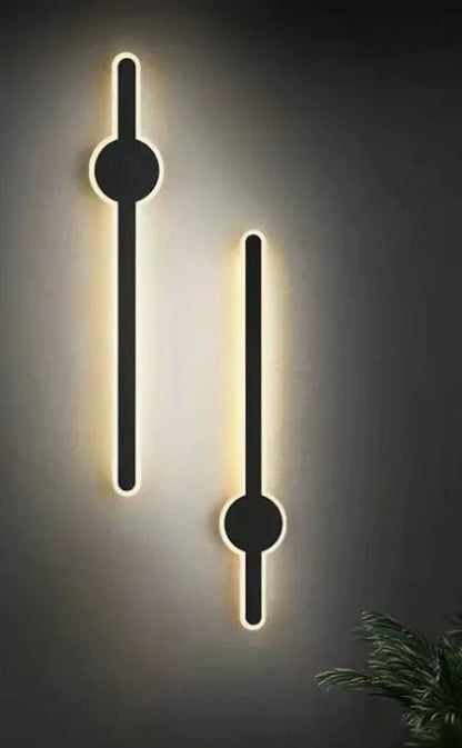 Minimalist Luxury Line LED Acrylic Wall Light WEM Support (www.WEM.support)