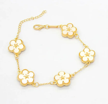 Double-Sided Plum Blossom Bracelet