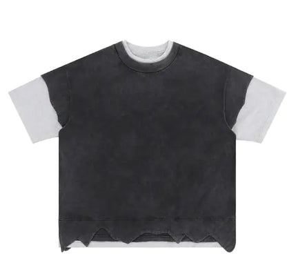 Double-layer Color T-shirt