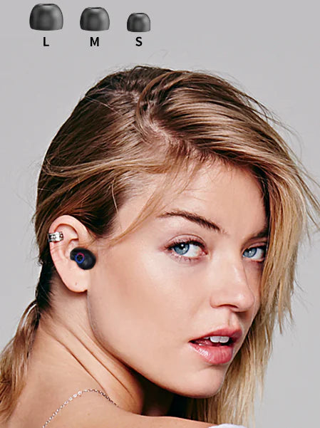 TWS Bluetooth Earbuds Waterproof Bluetooth 5.1 Headset Noise Cancelling Wireless WEM Support (www.WEM.support)