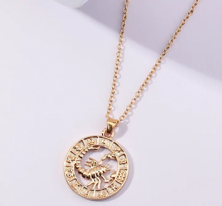 Fortune Zodiac Necklace WEM Support (www.WEM.support)