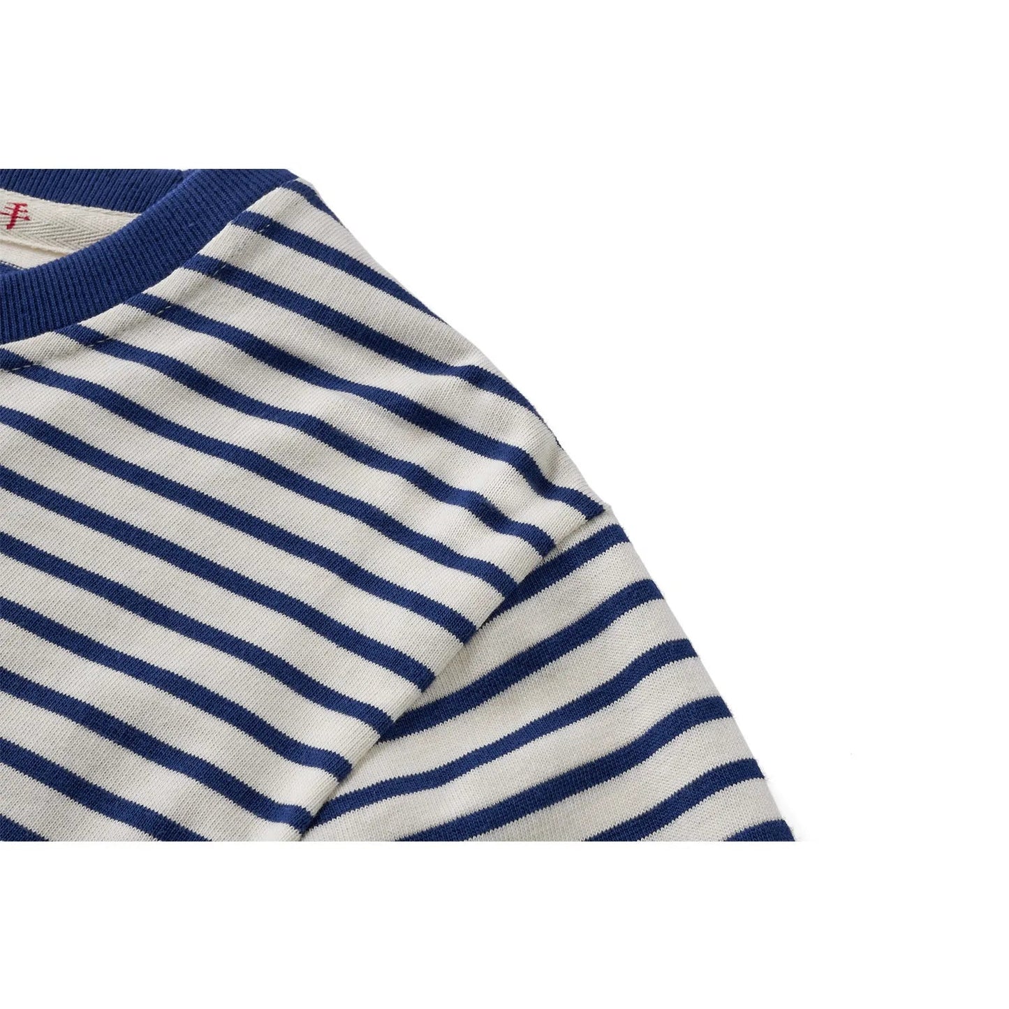 Classic Retro Striped Round Neck Long Sleeves HejK.com