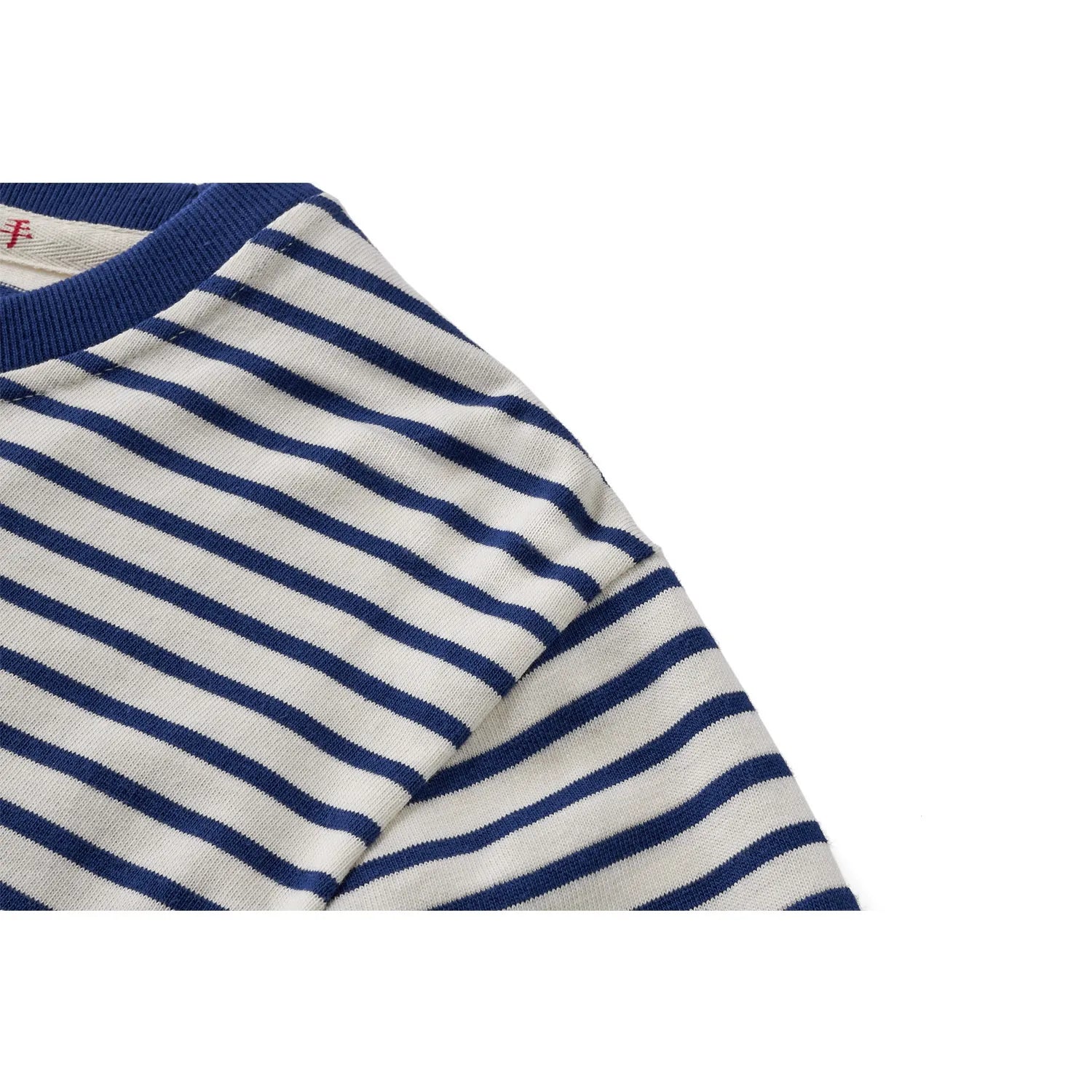 Classic Retro Striped Round Neck Long Sleeves HejK.com