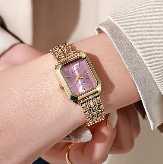 Square Steel Strap Women's Watch HejK.com