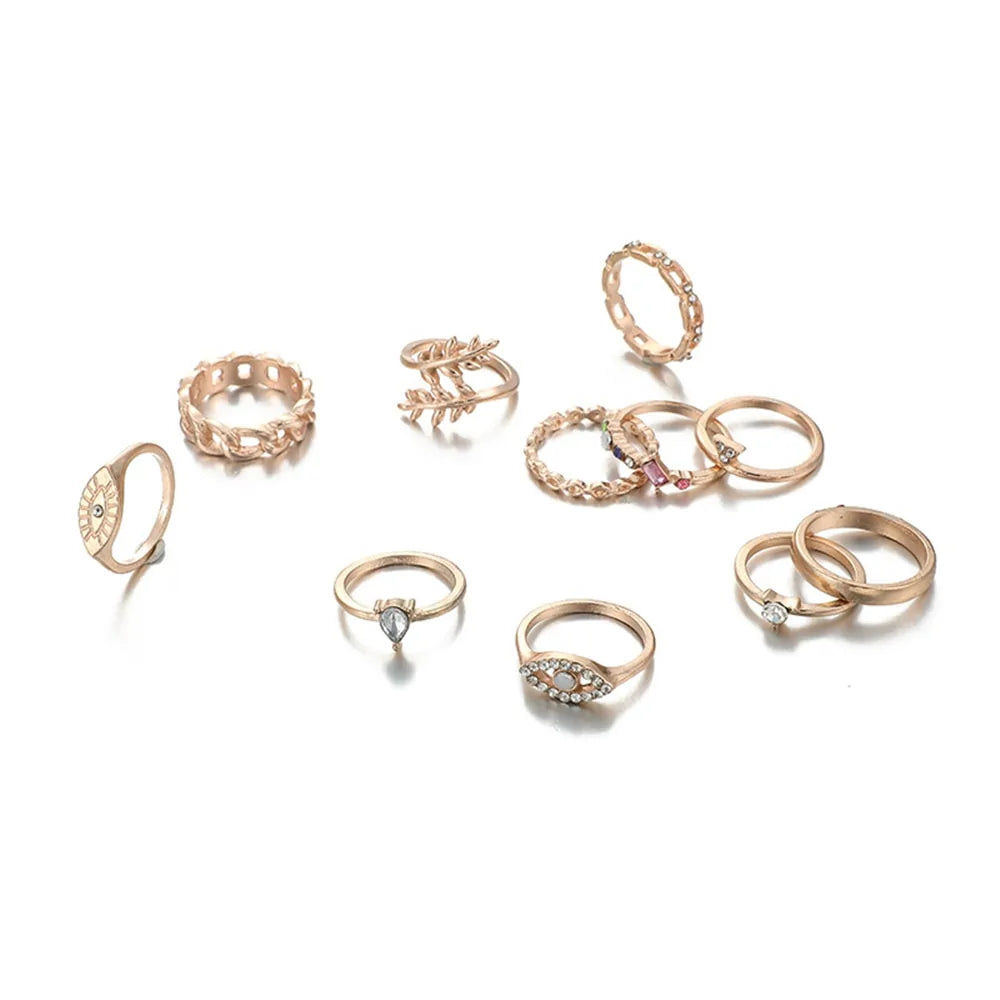 Vintage Women's Mixed Rings WEM Support (www.WEM.support)
