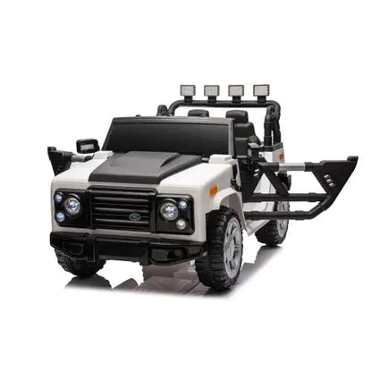 12v7a 30wX2 Tração nas Quatro Rodas com Assentos de Couro, Partida com Um Botão, Marcha Frente e Ré, Velocidades Alta e Baixa, Música, Faróis, Display de Energia e Duas Portas que Podem Ser Abertas WEM Support (www.WEM.support)