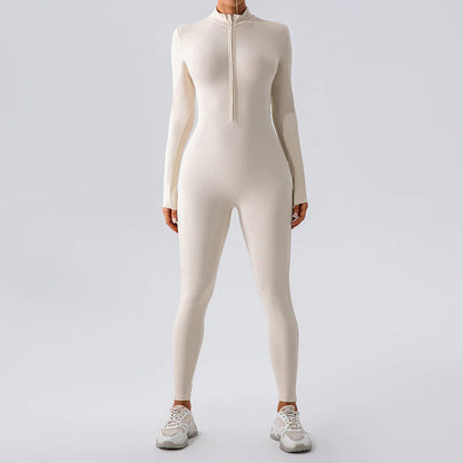 Fleece-Lined Yoga Jumpsuit WEM Support (www.WEM.support)
