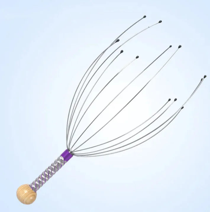 Portable Octopus Scalp Massage Tool WEM Support (www.WEM.support)
