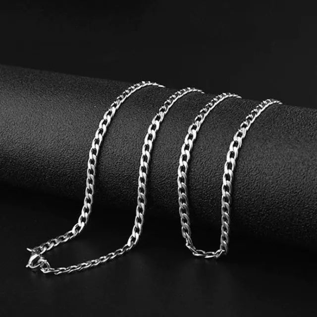 Stainless Steel Chain Necklace WEM Support (www.WEM.support)