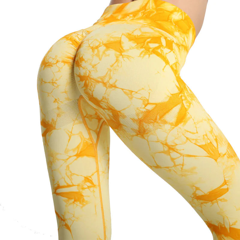 Tie Dye Printed Leggings WEM Support (www.WEM.support)