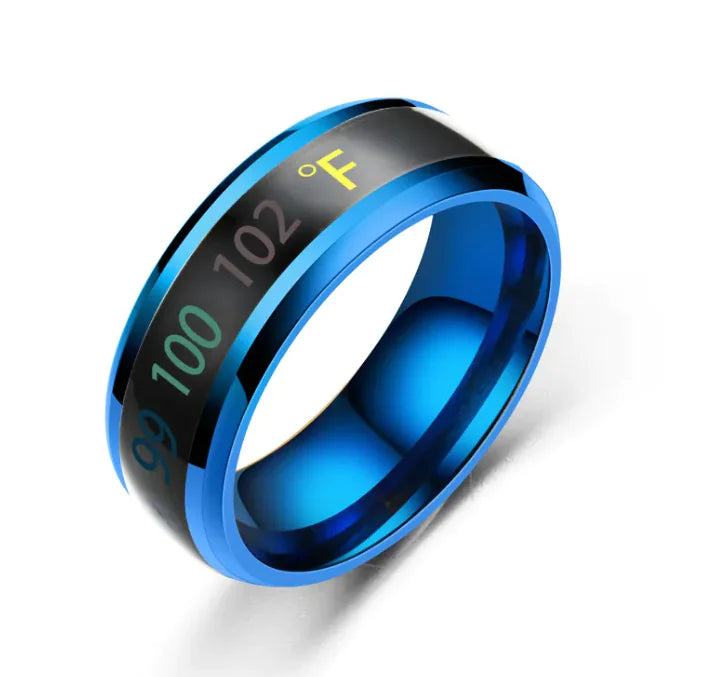 EmotionBand – Color Shifting Couple's Ring HejK.com Marketplace LLC