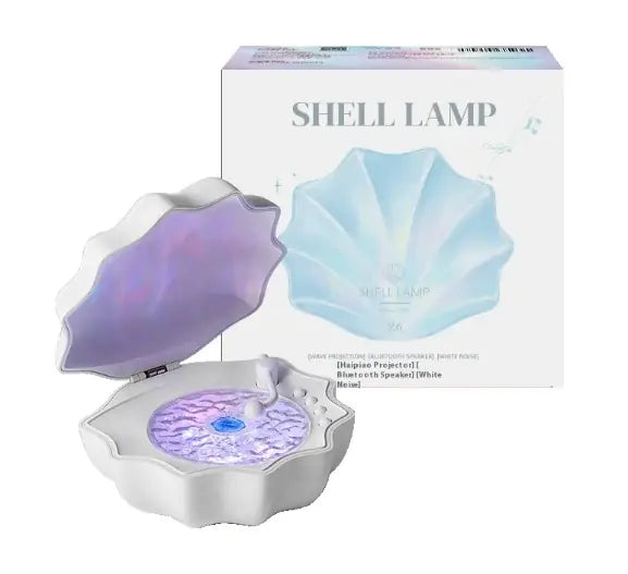 Shell Music Box with Projection Light WEM Support (www.WEM.support)