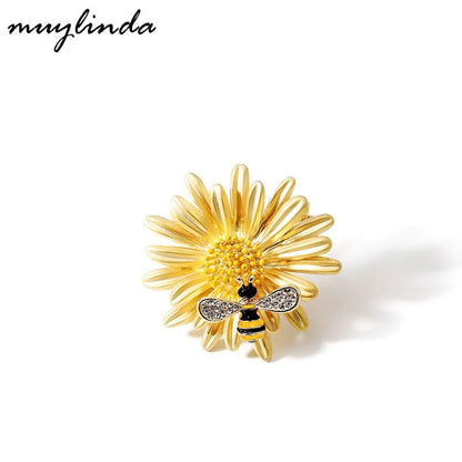 Bee In a Yellow Flower WEM Support (www.WEM.support)