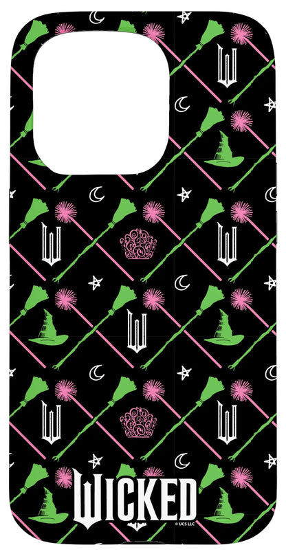 iPhone 14 Plus Wicked Broomsticks & Wands All Over Print Case