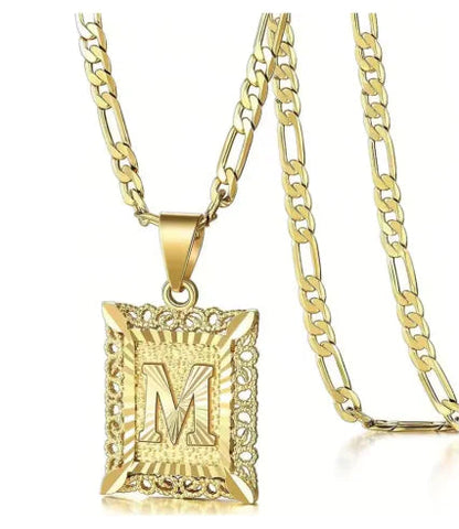 Elegant Initial Pendant – Modern UniStyle HejK.com Marketplace LLC