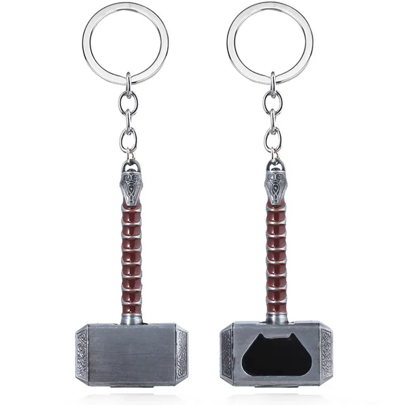 Bottle Opener Hammer Keychain Necklace WEM Support (www.WEM.support)