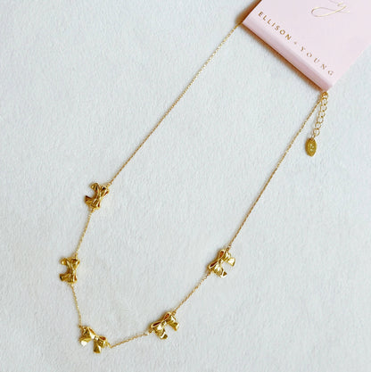 Bow Festival Necklace WEM Support (www.WEM.support)